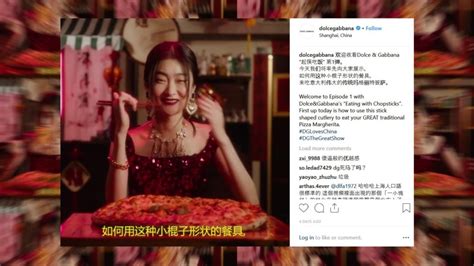 dolce and gabbana instagram china